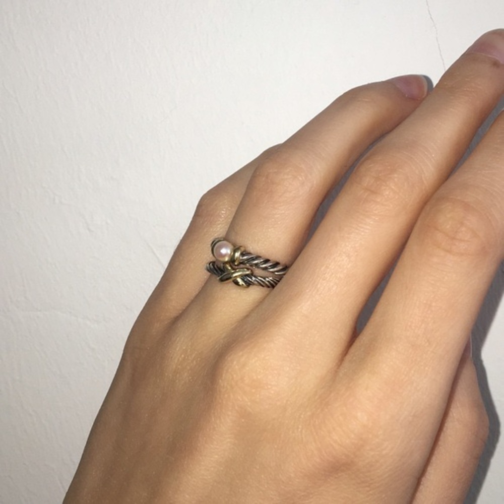 David Yurman Stack X Crossover Ring ISO